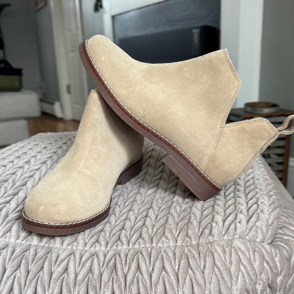 New Hush Puppies Women's Tan Ankle Boots 6.5